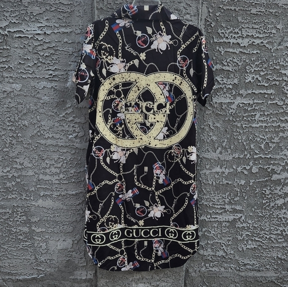CLASSY GG SHIRT DRESS DUSTER - Picture 7 of 12